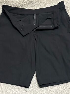 Men's Black Performance Shorts